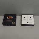 fit for ford fusion (2006-2012) LED Bulbs H7 High Beam + H11 Low Beam+ H11/H8 Fog Lights Bulbs Kit, Super Bright 6500K, with Fan, Plug and Play, Pack of 6