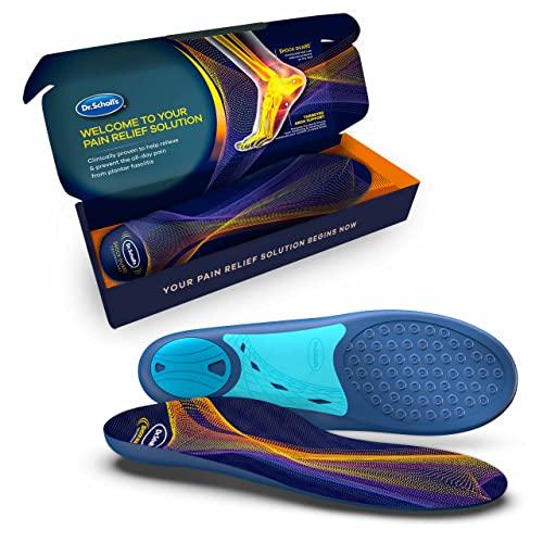 Dr. Scholl's Plantar Fasciitis Sized to Fit Pain Relief Insoles // Shoe Inserts with Arch Support for Men and Women, Men's 7.5-8 / Women's 8.5-9