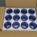 Maxdot 48 Pack Pink Glass Votive Candle Holders 2.1 x 2.6 Inch Valentine Tea Light Candleholder Bulk Xmas Glass Tealight Candlestick Holders for Table Centerpiece Home Wedding Valentine Party Decor