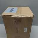 Tandefio Stainless Steel Countertop Wipe Dispenser Fits Wipes on Rolls 10 x 11.5 Inch Round Tissue Holder Refillable Tabletop Cylinder Container for Fitness Clubs Gym Schools Daycares(Sliver)