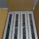 Adjustable Height Aluminum RV Step, Stable Foldable Platform Step Stool, Supports Up to 1,000 lb, Non-Slip Rubber Feet and Platform Mat, Easy to Carry (Silver)