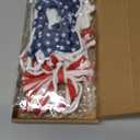 4th of July Decorations - 6.5 Ft Patriotic Bow Garland - Memorial Day Decor - America 250th Anniversary Decoration - Fourth of July Home Party Supplies Independence Day Accessories for Indoor Outdoor