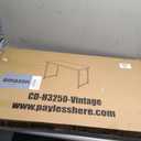 BestOffice Computer Desk,Home Office Desk, Modern Simple Style for Home Office Study Writing (Brown, 32 inch)