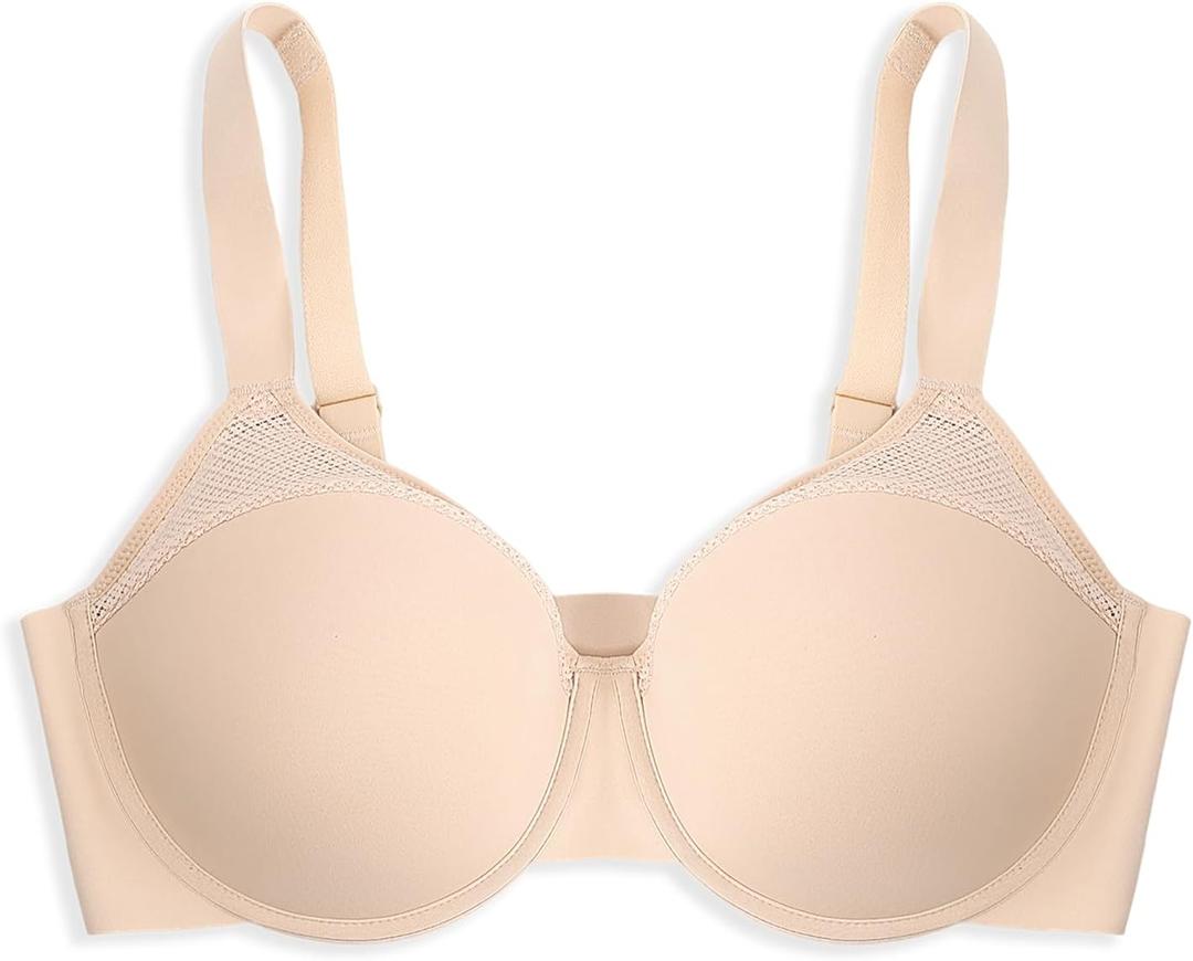 Minimizer Bras for Women Full Coverage Plus Size T-Shirt Bra with Underwire Support for Heavy Breast
