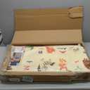 Nuby Reversible Baby Floor Mat, 77" x 58" - Foldable and Lightweight Baby Play Mat for Floor - Easy Storage and Travel - Stars and Sky