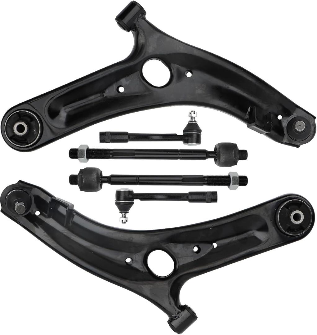 DRIVESTAR 6PCS K642260 K642261 ES801190 ES801189 EV800892 Front Left Right Lower Control Arm, fit 2012 2013 for Kia Soul
