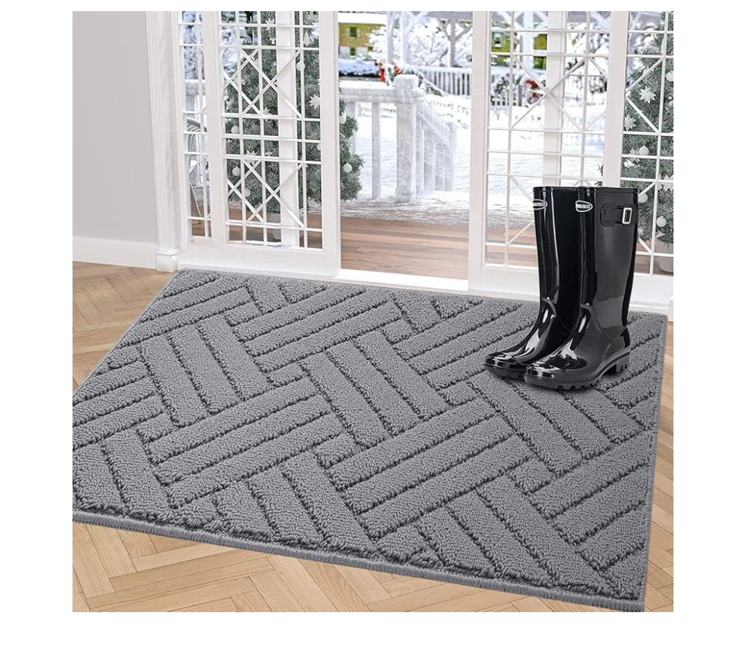 Door Mat Indoor Doormat, Entryway Rug Door Mats Non-Slip Rubber Backing,Heavy Duty Low-Profile Entrance Rugs, Absorbent Resist Dirt Doormats Floor Door mat for Entryway,36"x59"