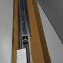 Tension Curtain Rod 43 to 162 Inches (3.6 to 13.5 ft), 1.26" Diameter Spring Adjustable Heavy Duty Long Large Curtains Pole for Windows Door Bathroom Patio Outdoor No Drilling, Black