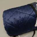 yescool Weighted Blanket Kids 5 Pounds, Kids Birthday Blanket Gifts for Boys Girls, Small Weighted Throw Blankets Washable Heavy Blankets, Winter Weighted Comforter for 5 6 7 8 9 Year Old, 36 * 48in (Blue)