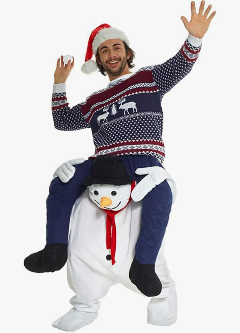 Morph One Size Fits Most Snowman Piggyback Costume