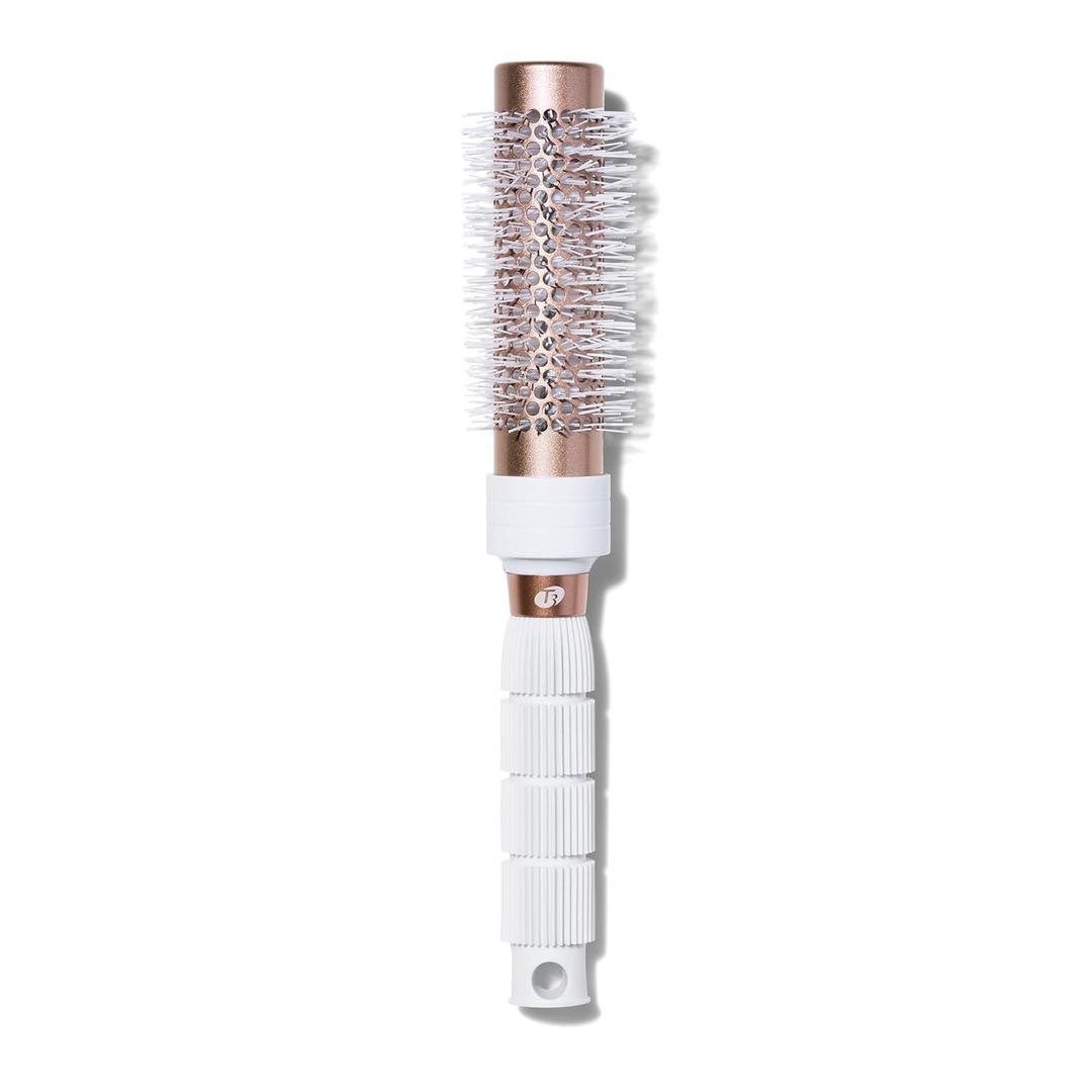 T3 Volume Round Hair Brush Ceramic-Coated Barrel Vented Round Brush for Blow Drying Heat Resistant Bristles