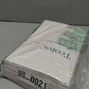 Tcoivs 20-Pack Cookie Boxes with Window, 12.5" x 5.5" x 2.5", White Bakery Boxes, Auto-Popup Treat Boxes for Pastries, Strawberries