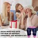 2 x Mom Socks For Women, Wife Sock From Husband, Mommy Birthday Sock