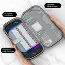 DIGIROOT Switch Case for Nintendo Switch 2 (2025) and Switch / OLED, Portable Travel Carrying Case, Slim Hard Shell Protective for Switch 2 Accessories with 10 Game Card Slots (Black)