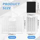 Bathroom Sink Cover for Counter Space Sink Mat Foldable Sinks Cover Silicone Makeup Organizer Mat Bathroom & Rv Camper Travel (Color:White)