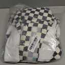 wegreeco Washable Male Dog Belly Band (Stylish Pattern)- Pack of 3 - Washable Male Dog Belly Wrap, Dog Diapers Male (Black, Grey, Dark Coffee Checkerboard, X-Large)