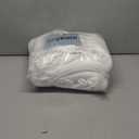 Bedsure Gentlesoft 100% Cotton Blanket Queen Size for Bed - Cooling Breathable and Soft for Summer, Thick Cozy Waffle Weave Blanket Gifts for Women, White, 90x90 Inches