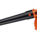 BLACK+DECKER 40V MAX Cordless Blower, Hard Surface Sweeper, Variable Speed Up To 120 MPH, with Battery and Charger (LSW36)