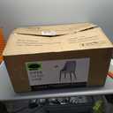 Piper Tufted Chair, Grey Linen