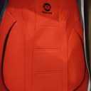 YHCBNKI Luxury PU Leather Auto Car Seat Covers 5 Seats Full Set Universal Fit (Red)