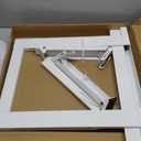 Air Conditioner Bracket,Air Conditioner Support Bracket,No Drilling and No Tools Required, Heavy Duty Steel Construction Holds Up to 200 lbs, with Installation Instruction Manual