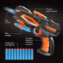 Hover Shot Shooting Toy for Kids - Ball Target Game for Nerf Guns Cool Birthday Gifts Toys for Boys Age 6+ Year Old Boy Best Teenage Gift Idea - Gun, Targets & Darts