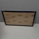 HUKONHEP 10x18 Black Picture Frames, Photos Frame with Plexiglass, Wall Gallery Photo Frames, Horizontal and Vertical for Wall Mounting, Home Office Decoration