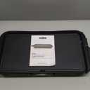 bella Electric Griddle with Warming Tray - Smokeless Indoor Grill, Nonstick Surface, Adjustable Temperature & Cool-touch Handles, 10" x 18", Copper/Black, PFOA & PTFE Free