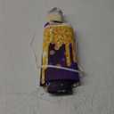 7 x 5 FT Graduation Backdrop - Extra Large Glittering Congrats Grad and Class of 2025 Banner Wall Hanging, Festive Photo Background Booth Prop for Indoor Outdoor Graduation Party Decorations (Purple)