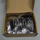 12 Pcs Silver Candle Holders, Silver Candlestick Holders Set for Table Centerpiece, Vintage Taper Candle Stand, Home Decor, Weddings, Festival and Dining Parties (Sliver)