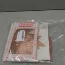 Rose Gold Birthday Party Decorations, Happy Birthday Banner, Rose Gold Fringe Curtain, Heart Star Foil Confetti Balloons, Hanging Swirls for Women Girls Birthdays Princess Party