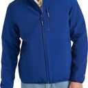 Champion mens Lightweight Active Soft Shell Jacket With Stand Collar (Small, Blue)