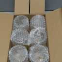 Cocktail Glasses 10 oz Hobnail Drinking Glasses Set of 6, Vintage Glassware, Textured Glass Cups Bubble Glasses Water Glasses Old Fashion Jupiter Glasses Set, clear