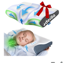 Derila Cervical Neck Pillow for Sleeping - Support Pillow for Back, Stomach, Side Sleeper Contour Memory Foam Pillows for Shoulder Relief, for Women 19.7" x 11.8" x 3.9"