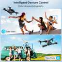 Drone for Kids and Beginners, Dual 720HD Drone with Cool LED Lights