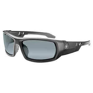 Skullerz Odin Safety Sunglasses,Matte Black,Silver Mirror Lens 12Pcs
