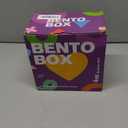 Original 40OZ Large Bento Box Adult Lunch Box, 4 Compartments Snack Containers for Kids, Lunchable Container with Salad Dressing Containers, Microwave Dishwasher Safe, 4 Pack Snackle Box Container