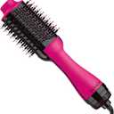REVLON One-Step Volumizer Original 1.0 Hair Dryer and Hot Air Brush, Pink (1.0 VOLUMIZER)