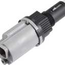 Motoforti 4WD Front Four Wheel Drive Actuator, 4x4 Front Differential Axle Actuator, for Chevy Silverado Avalanche K1500 K2500 K3500, ABS, 26060073, 600-101, Black