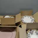 Savannah Pink 16 Pc. Dinnerware Set, Service for 4