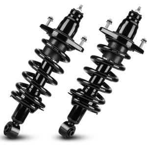 Rear Complete Strut Shock Absorber with Spring Assembly Fit for Honda CR-V 2.4L 4WD AWD FWD 2007 2008 2009 2010 2011, 1345688L, 1345688R, 2PCS (Rear Left and Right)