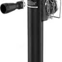 5000lbs Weld On Pipe Mount Swivel Trailer Jack, 15" Vertical Travel Trailer Jack for RV, Horse, Utility, Camping and Yacht Trailers