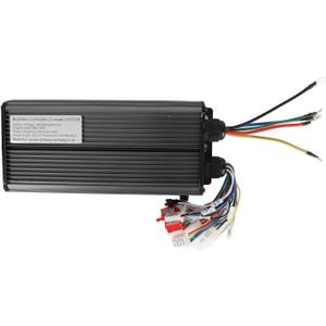 Brushless Motor Controller, 48V 60V 64V 72V 2000W Aluminium Alloy Electric Brushless Motor Controller 18 Tube High Sensitivy for Electric Electric Scooter
