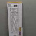 Slim Wireless Keyboard for Mac and Windows, Ultra Quiet Low-Profile Flat Key Board with Full-Size Keys, 2.4GHz Wire Less for PC, Mac, Windows 11/10/8/7