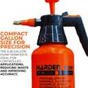 34oz (0.26 Gallon) Pump Sprayer, Handheld Garden Sprayer for Weeds, Plants, Lawn Care & Cleaning, Adjustable Pressure with Copper Nozzle