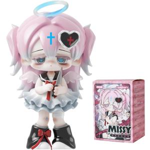 CALEMBOU Anime Blind Box Figure, Cute Missy Series Mystery Box Figure, Home Decoration Collectible PVC Figurine for Birthday Gifts (1PC) (5 inches)