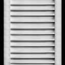 HVAC Premium 20"W x 26"H Aluminum Exterior Gable Louver Vent for Walls & Crawlspace - Weather-Resistant Air Grille with Screen Mesh - [Outer Dimensions 21.75"W x 27.75"H]
