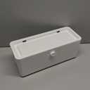 Power Strip Cover Box - Effectively Baby Proofs Power Strip with Patented Dual Lock. Convenient Side Openings for Cords & Cables. Protects Small Hands & Fingers