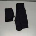 SATINIOR Extra Long Socks Thigh High Cotton Socks Extra Long Knee Boot Stockings for Women (One Size, Black)