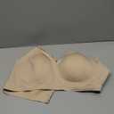 KeepMyself Women's Wireless Bras Full Coverage Seamless Supportive, Back Smoothing T-Shirt Bra with Padded Everyday Bra Size 3XL